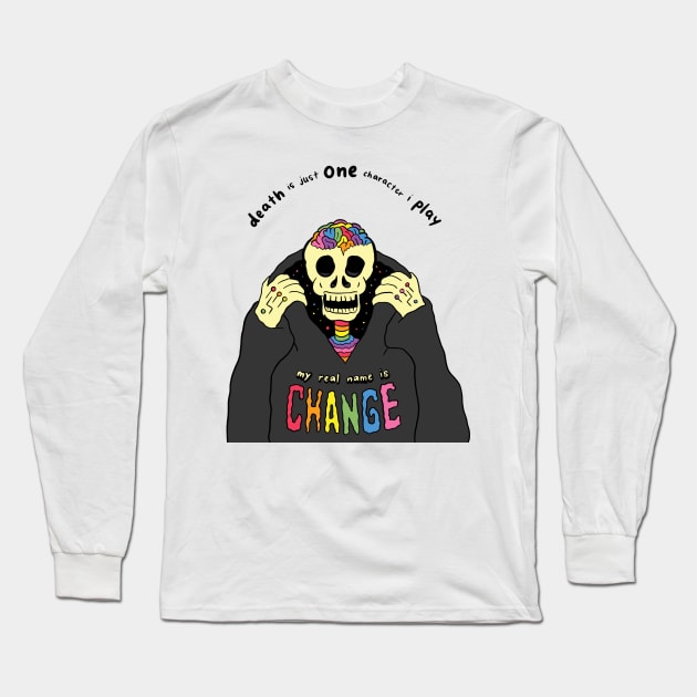 My real name is change Long Sleeve T-Shirt by cmxcrunch